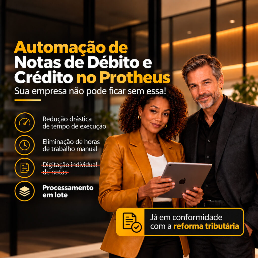 Automação de Notas de Débito e Crédito no Protheus